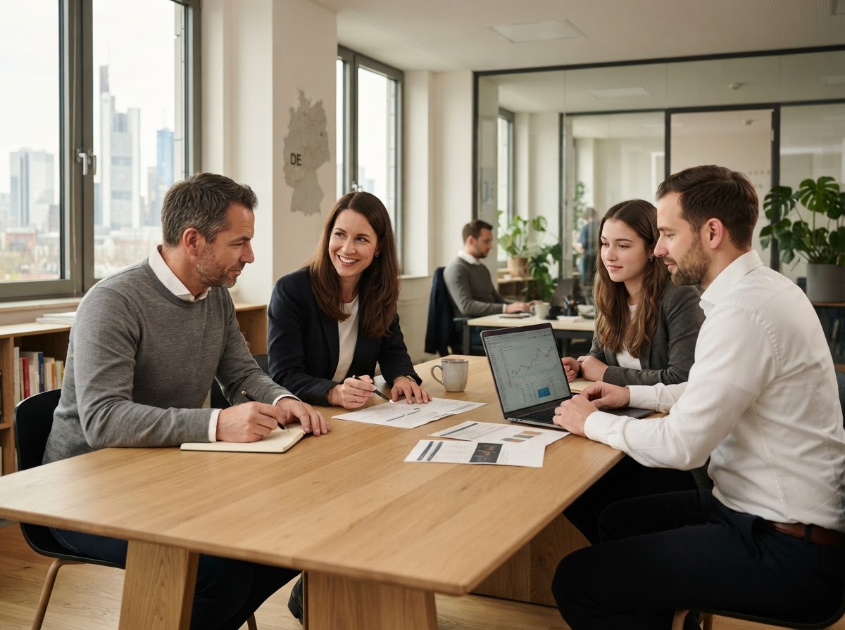 beralyxinvest Team bei der Analyse von Marktdaten und Modellergebnissen